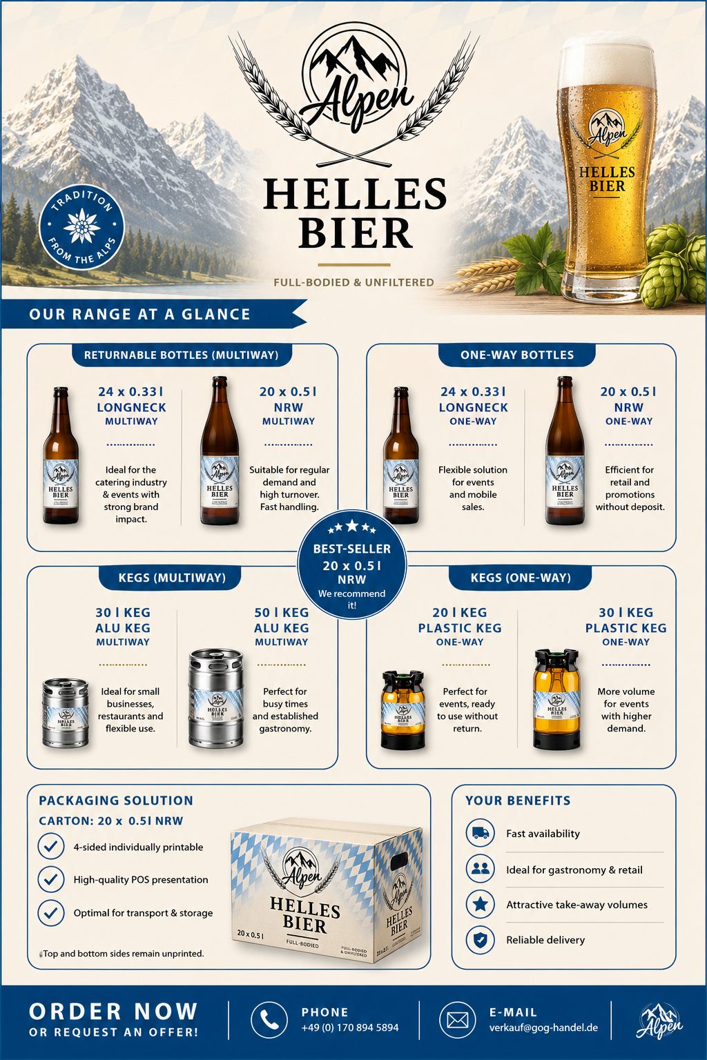 Alpenbeer Special Flyer